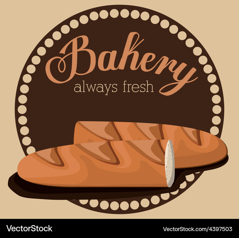 Bakery design Royalty Free Vector Image - VectorStock