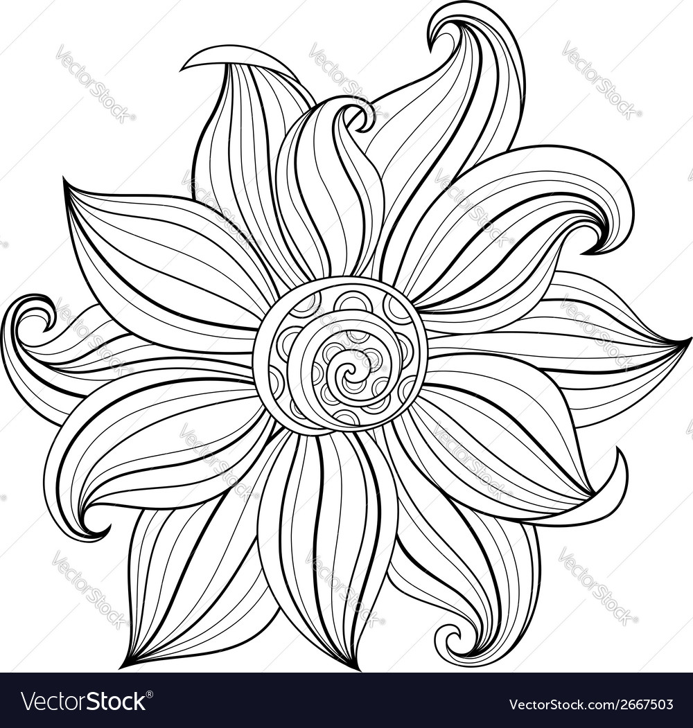 Beautiful decorative flower