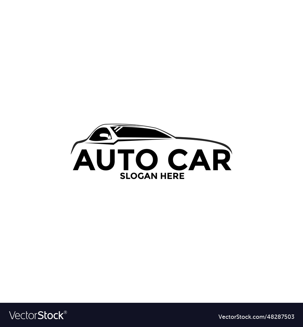 Car premium concept logo design automotive garage Vector Image