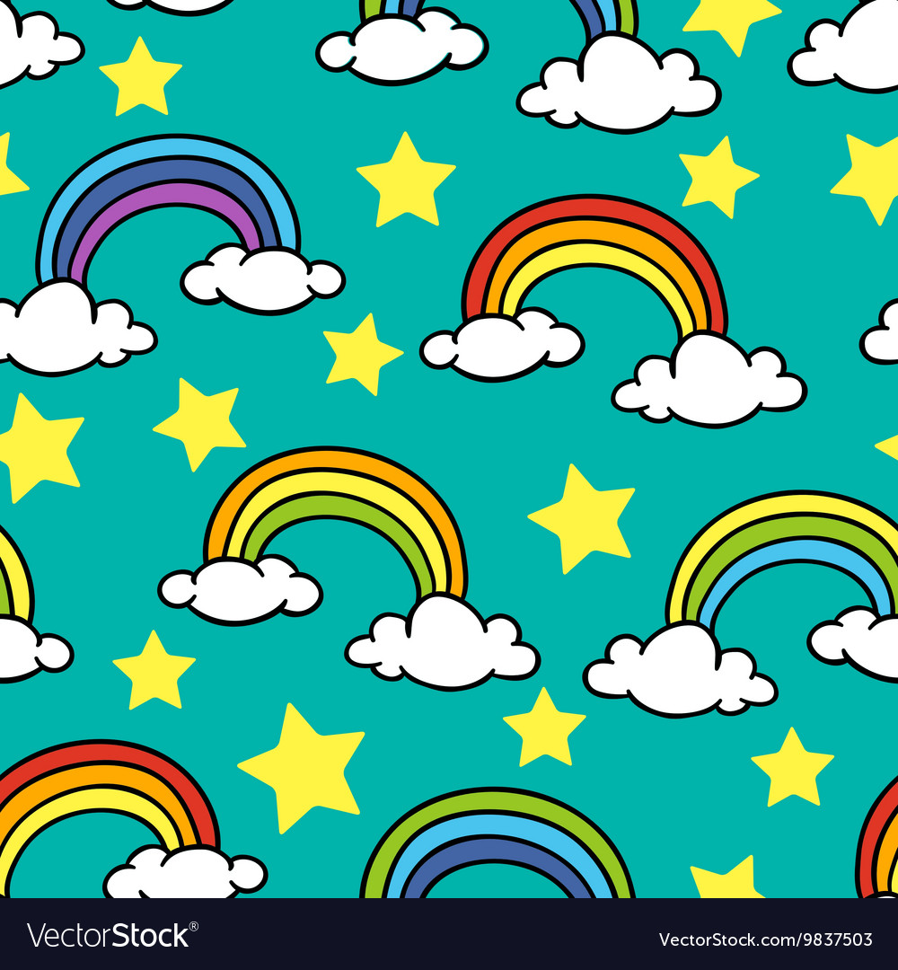 Bunte Regenbogenmuster