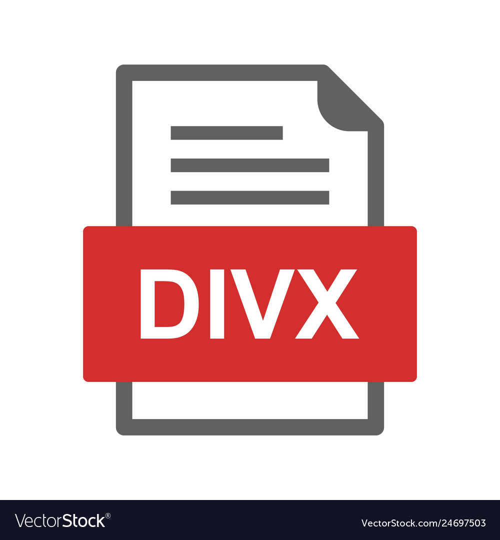 Divx file document icon