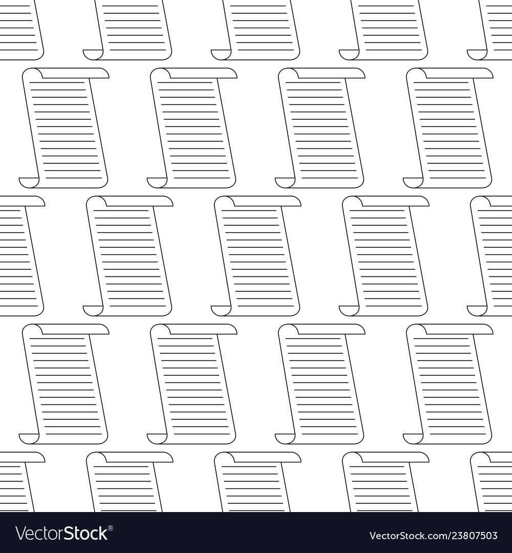 Paper contour sheet pattern