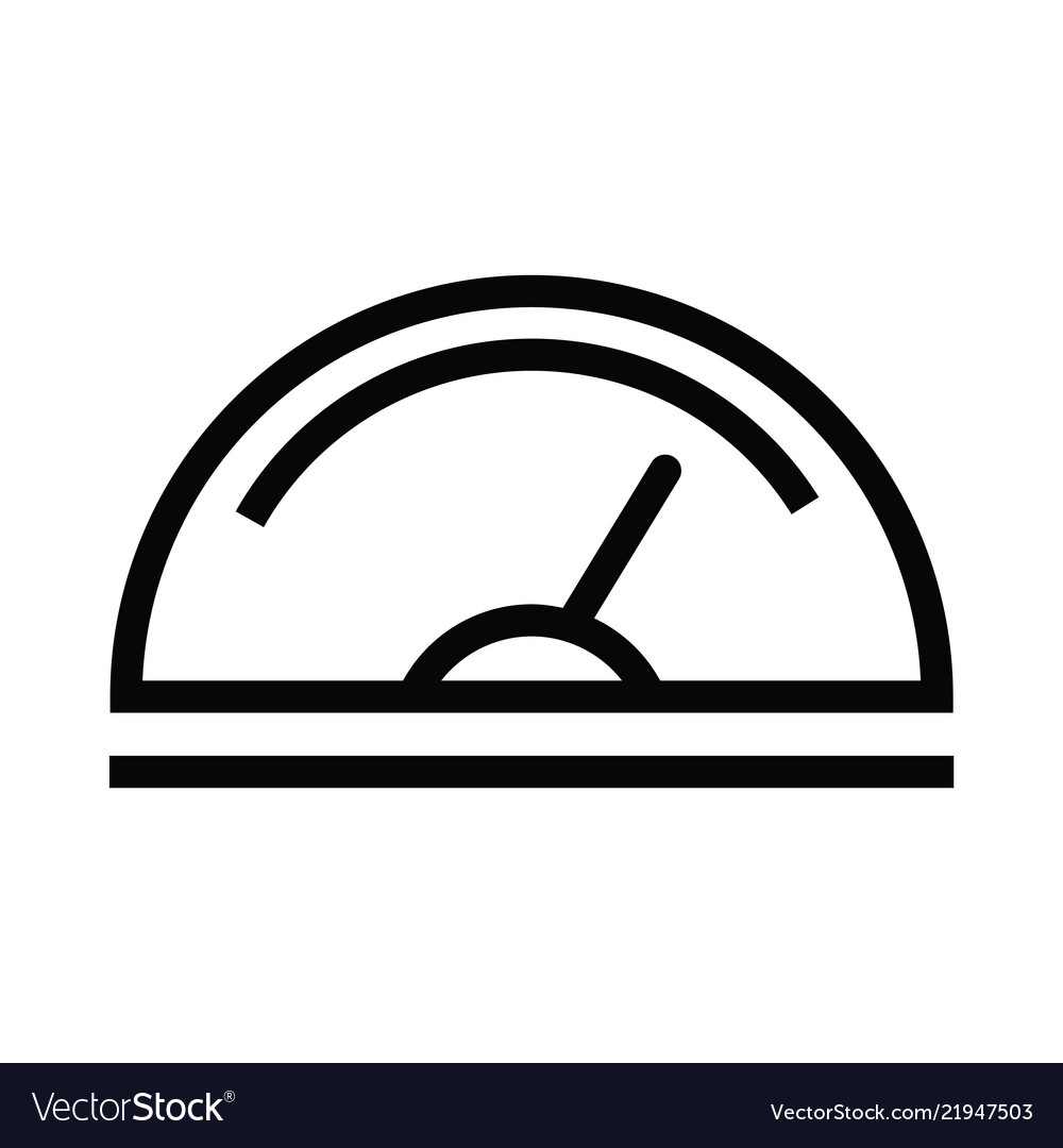 Speedometer Icon - Data & Analytics