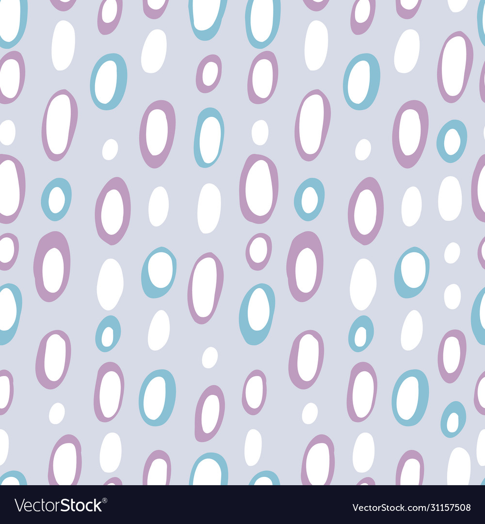 Abstract purple grey dots seamless pattern print