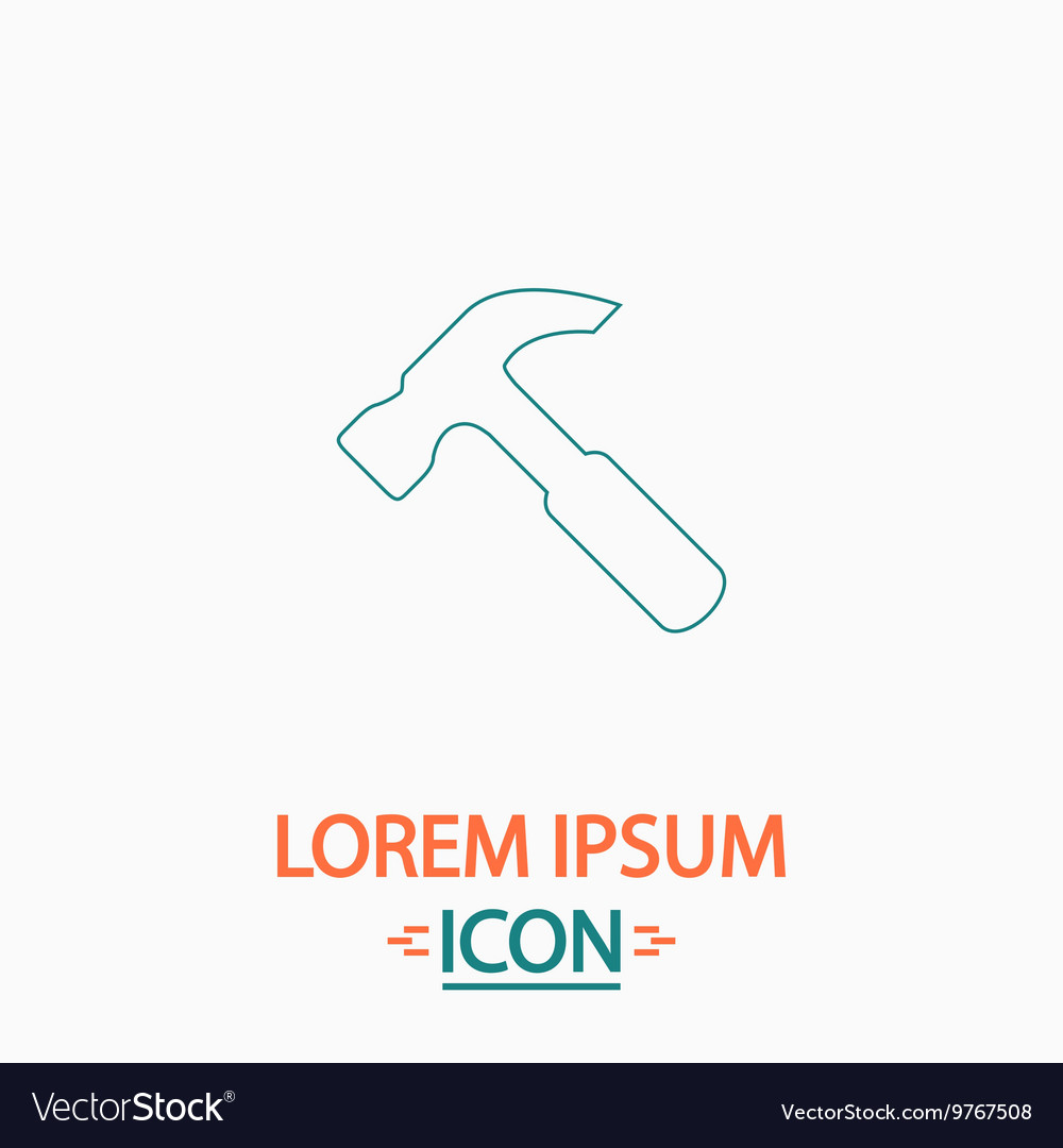 Hammer computer symbol