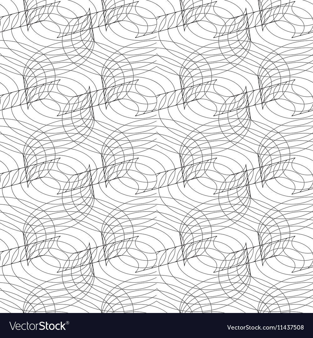 Seamless linear pattern with thin poly-lines