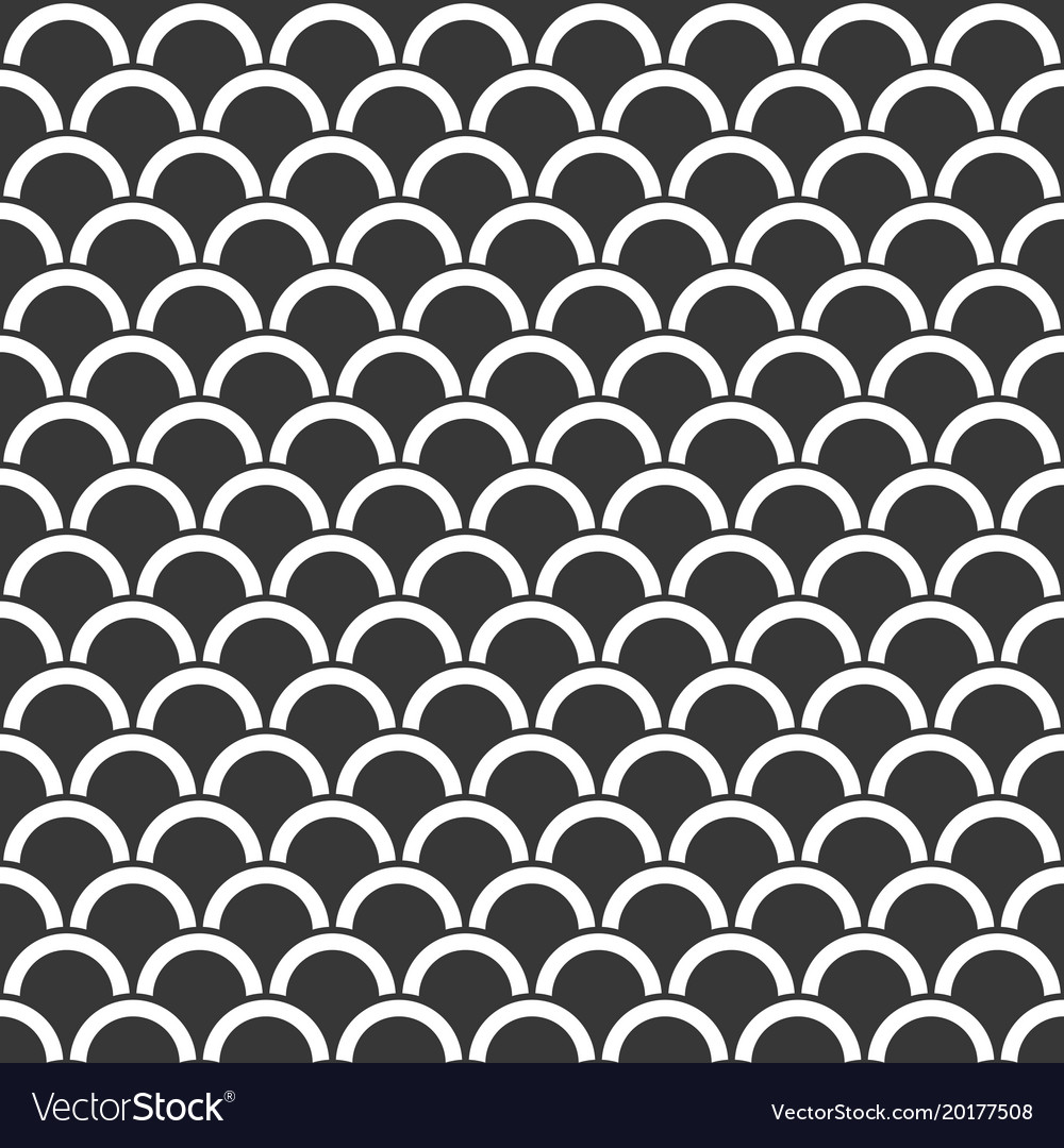 Seamless pattern scale or wave background