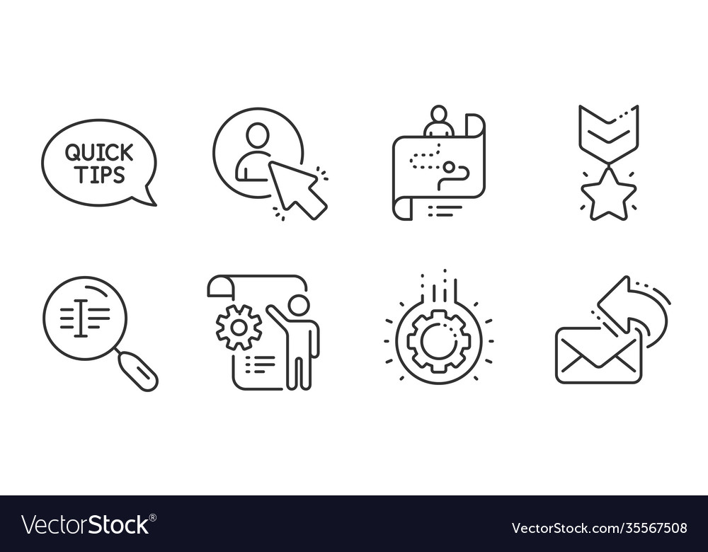 Share mail journey path and settings blueprint vector image Share mail journey path and settings blueprint