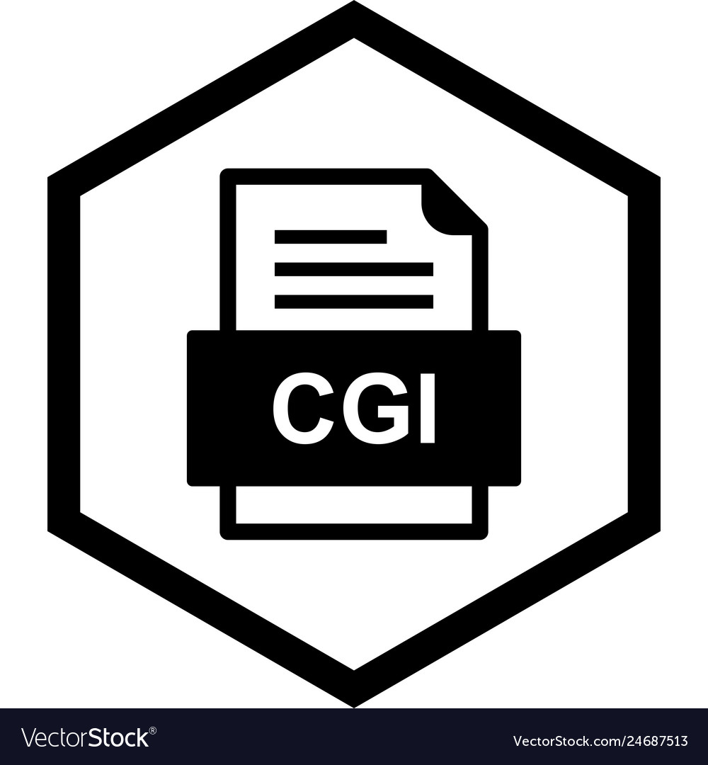 Cgi file document icon