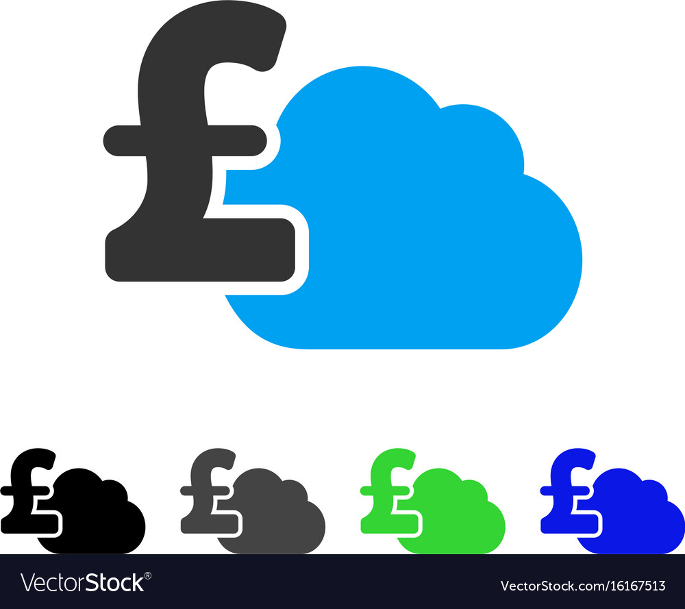 Cloud-Pfund Banking Flat Icon