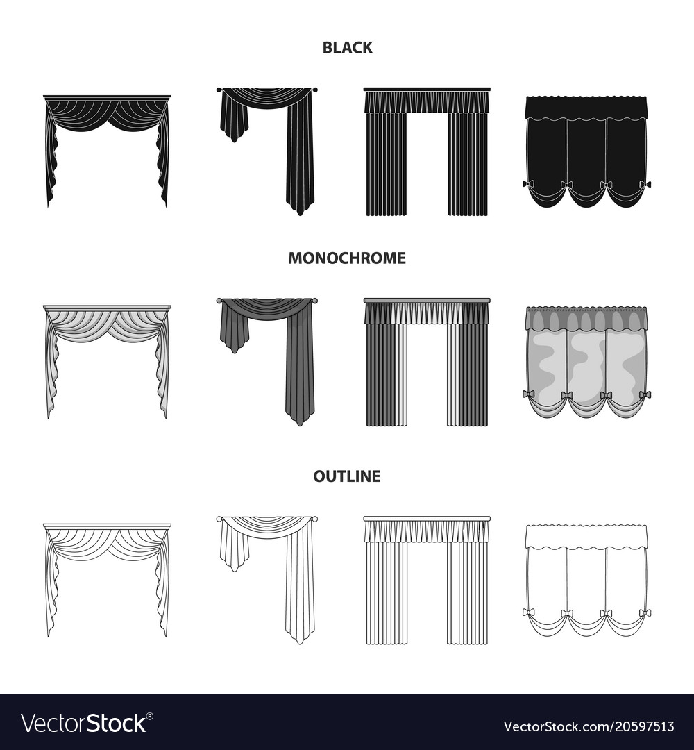 Different types of window curtainscurtains set