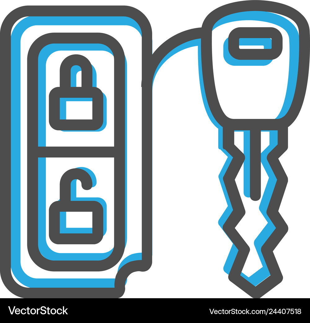 Car key icon design transportation icon design Vector Image