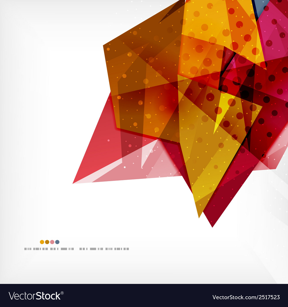 Abstract sharp angles background