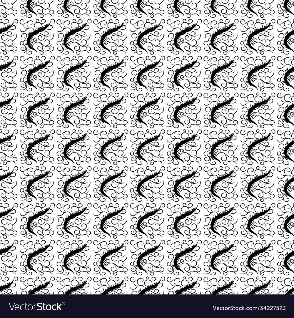 An abstract pattern in form ornament
