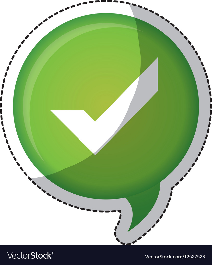 Check mark accept icon image
