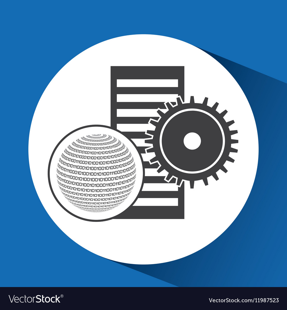 Globe binary concept data server gear