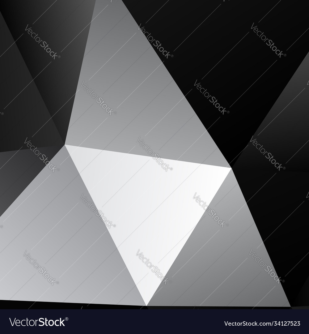 Low poly triangular triangles background shatter