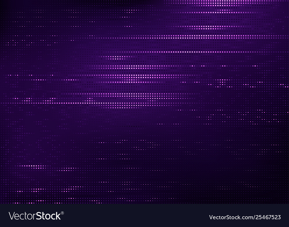 Purple Halftone Square Pattern