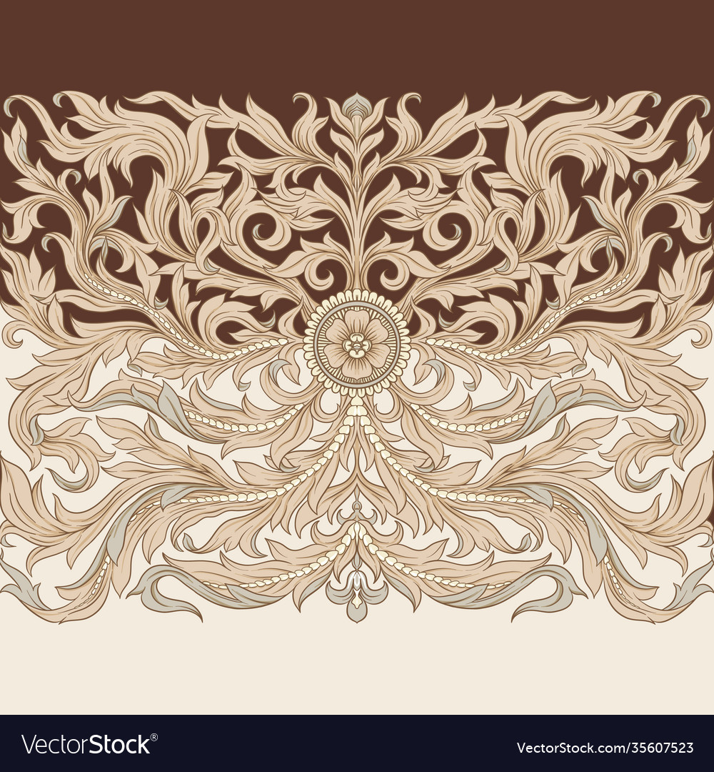 Seamless pattern background in style