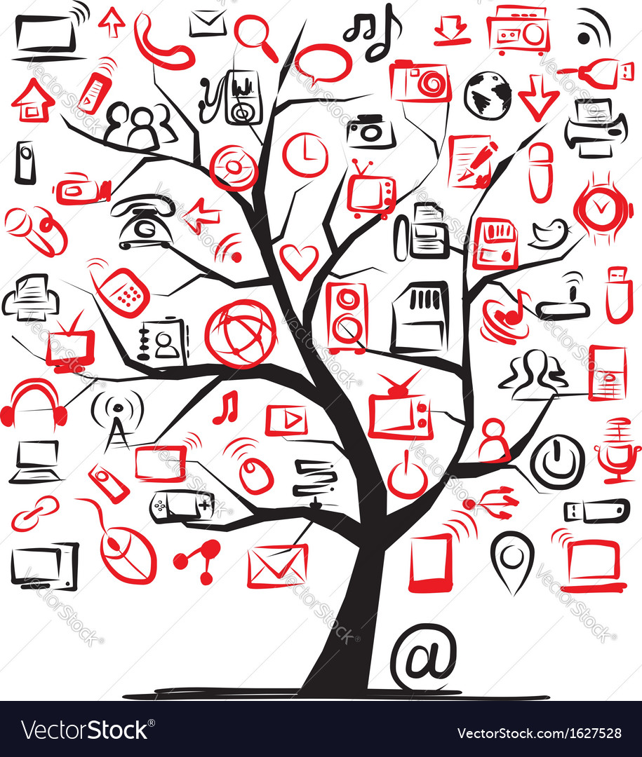 Art tree with it devices for your design