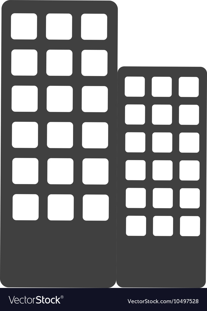 Building architecture icon isolated