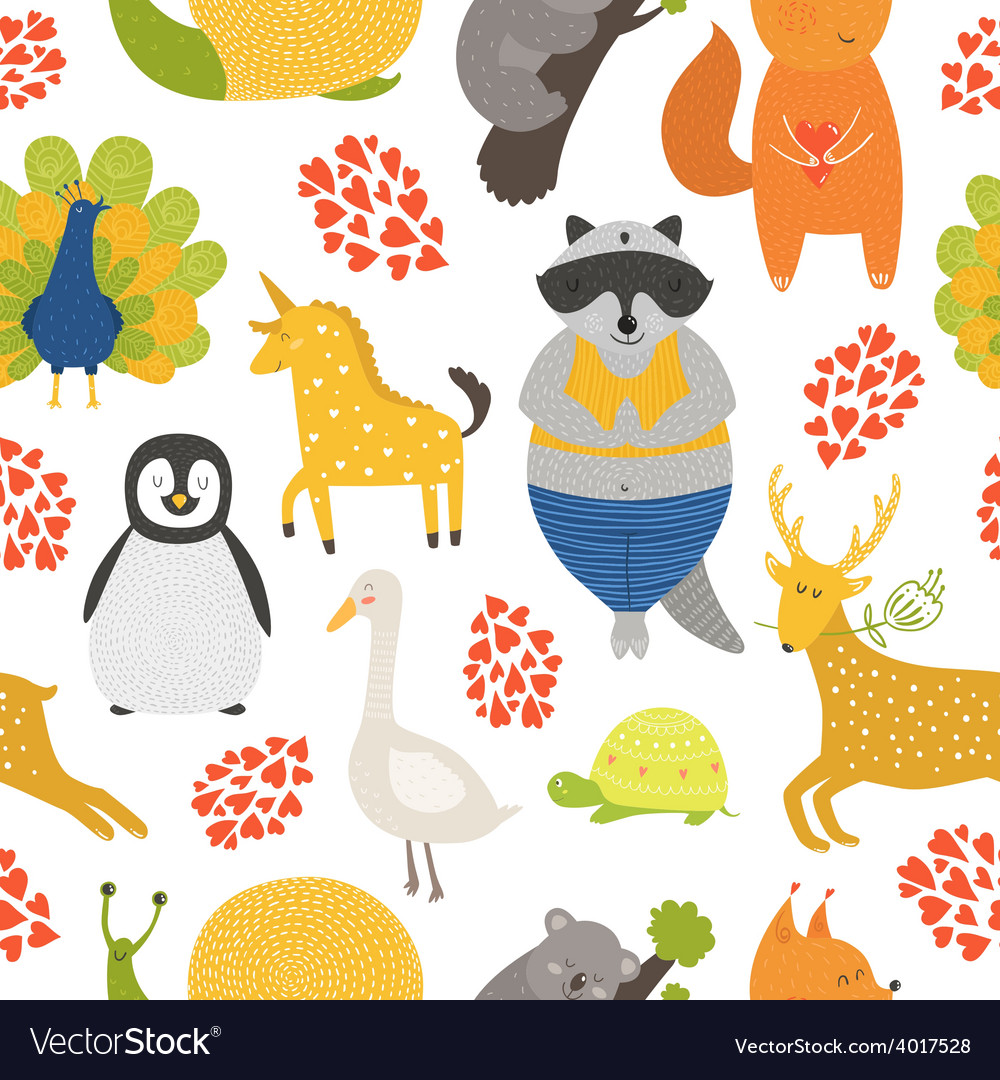 Cute Animals Background