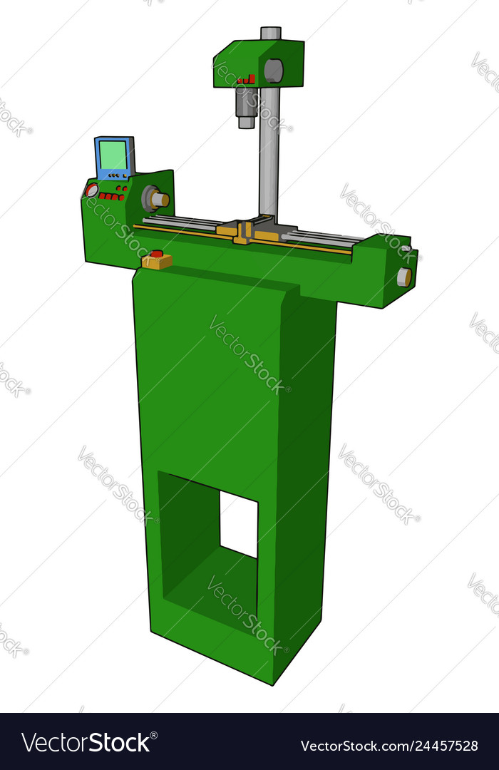 Easy to handle machine or color