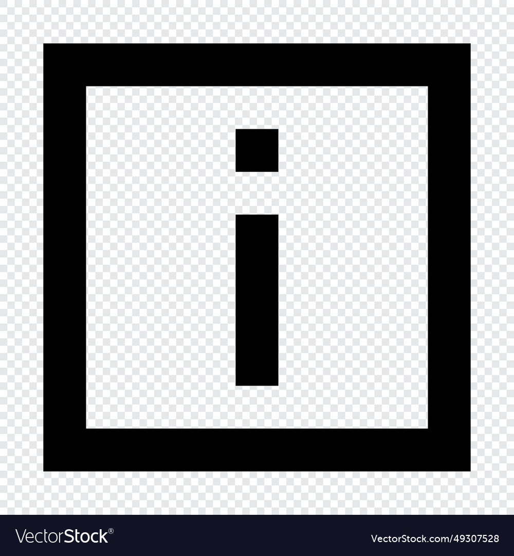 Info icon suitable for website ui design