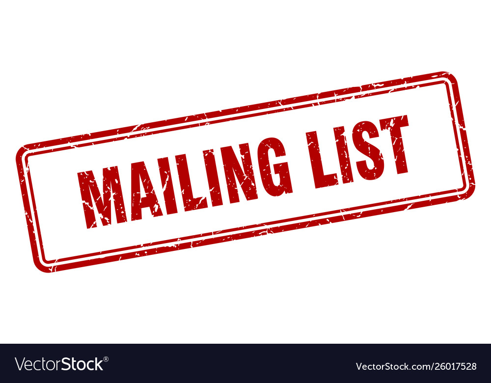 Mailing list