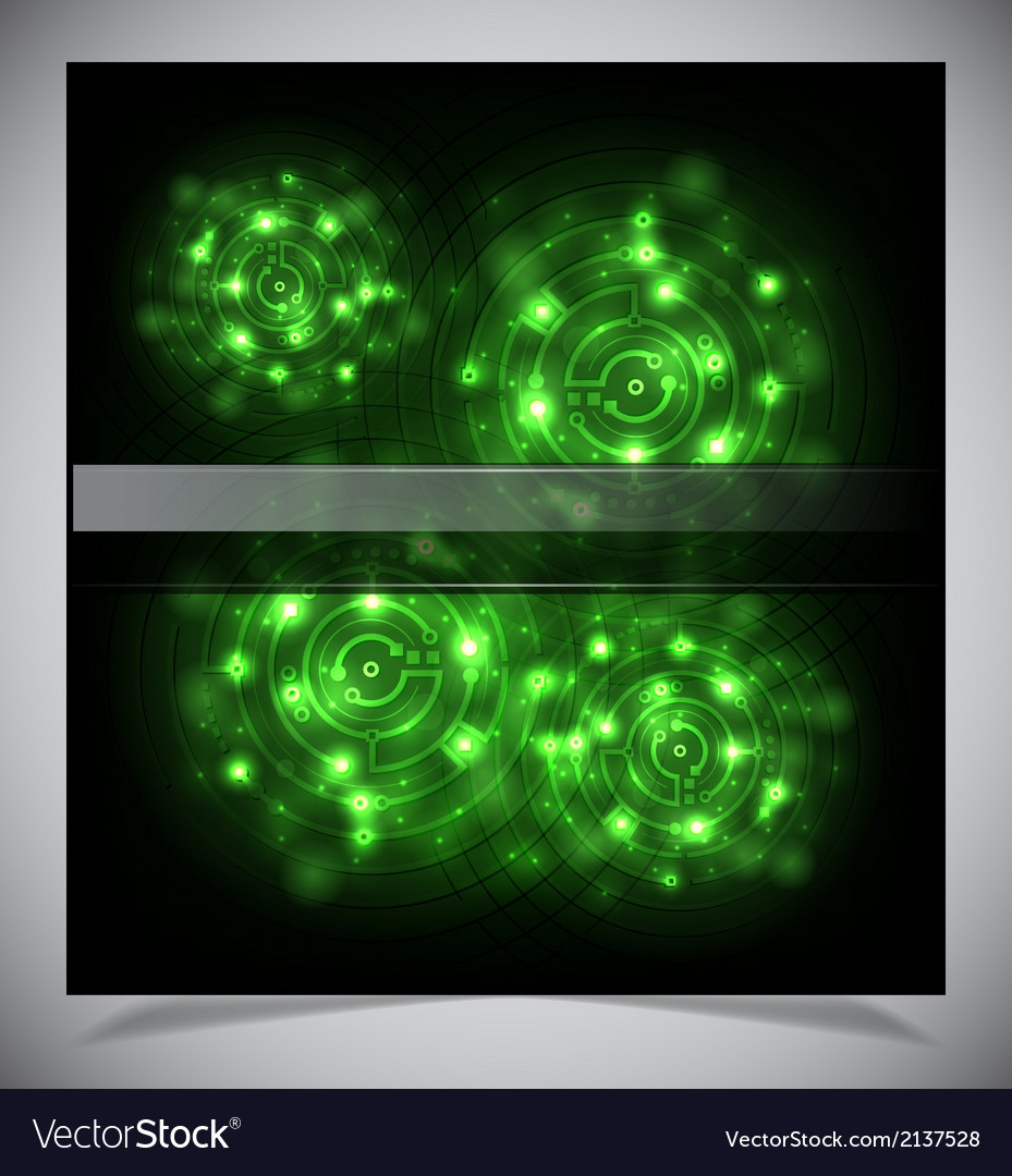 Smooth colorful abstract techno background