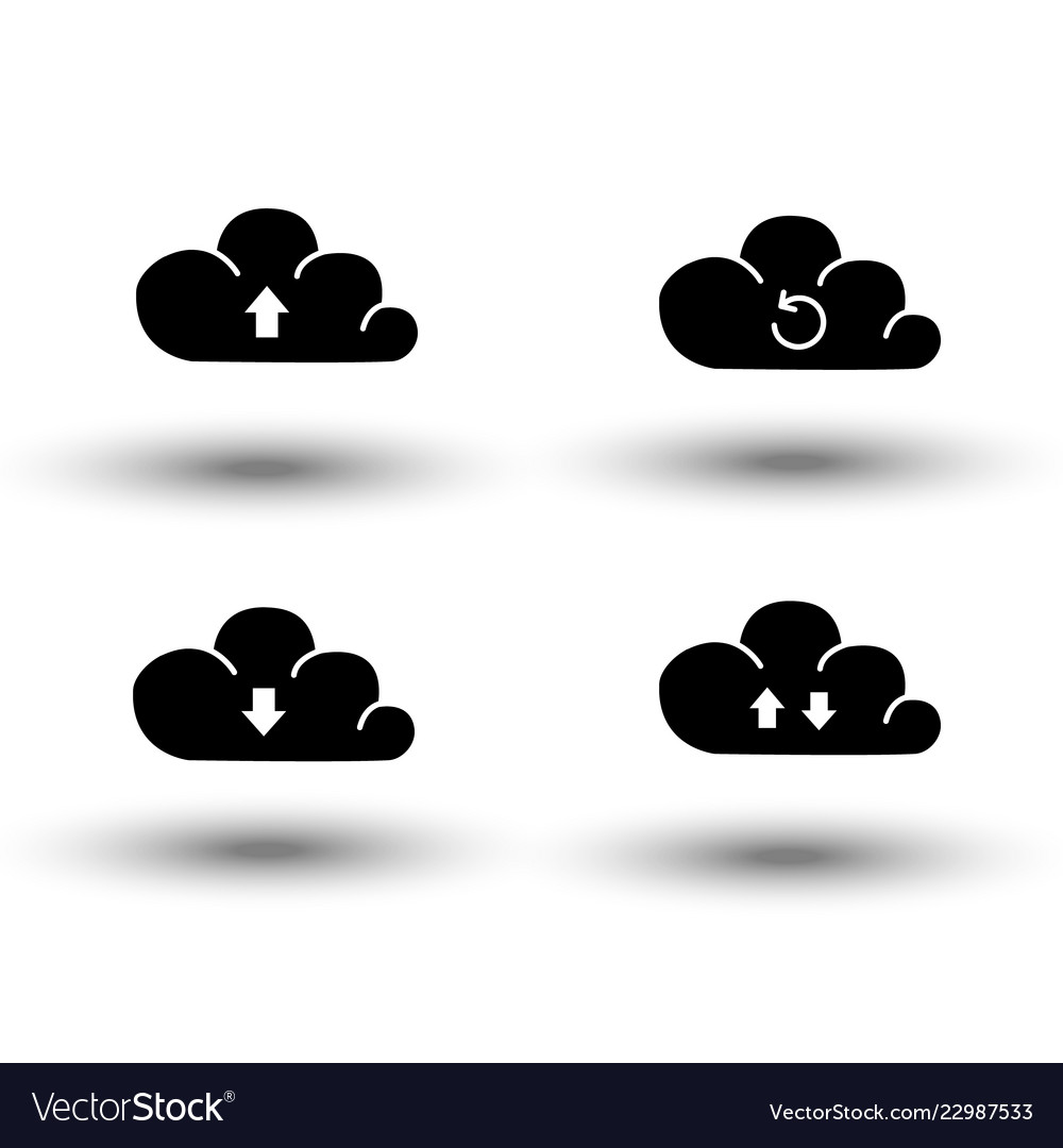 Cloud Computing Icons - Digital Assets