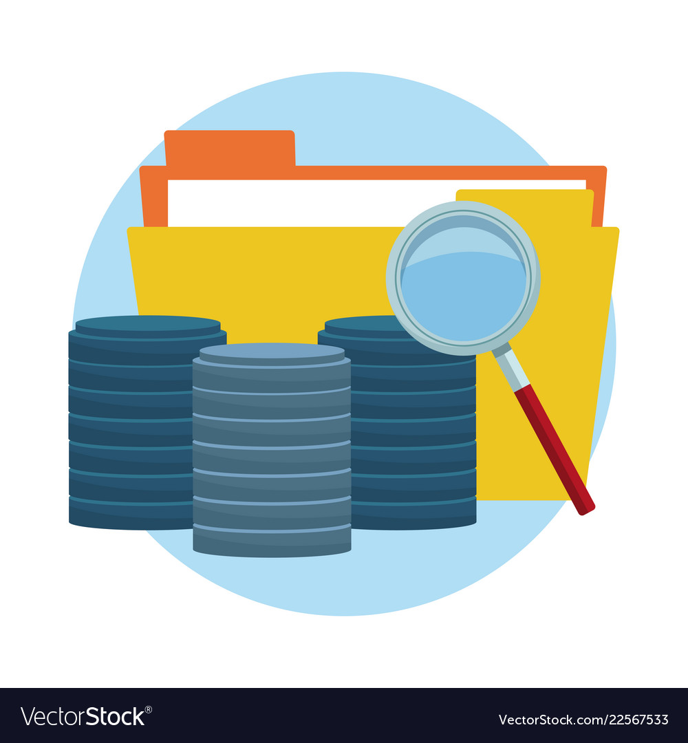 Database and storage technology vector image Database and storage technology