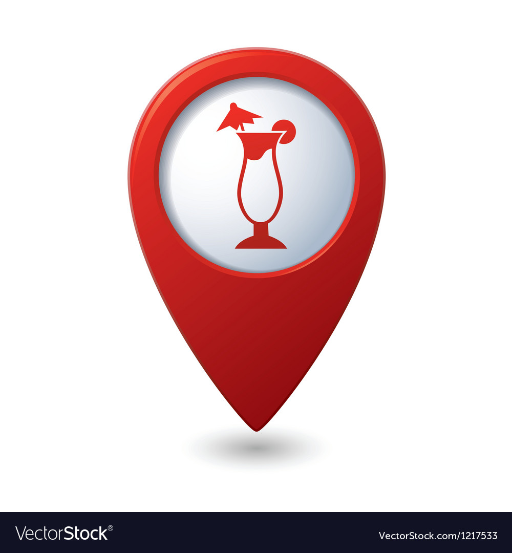 Map Pointer with Cocktail