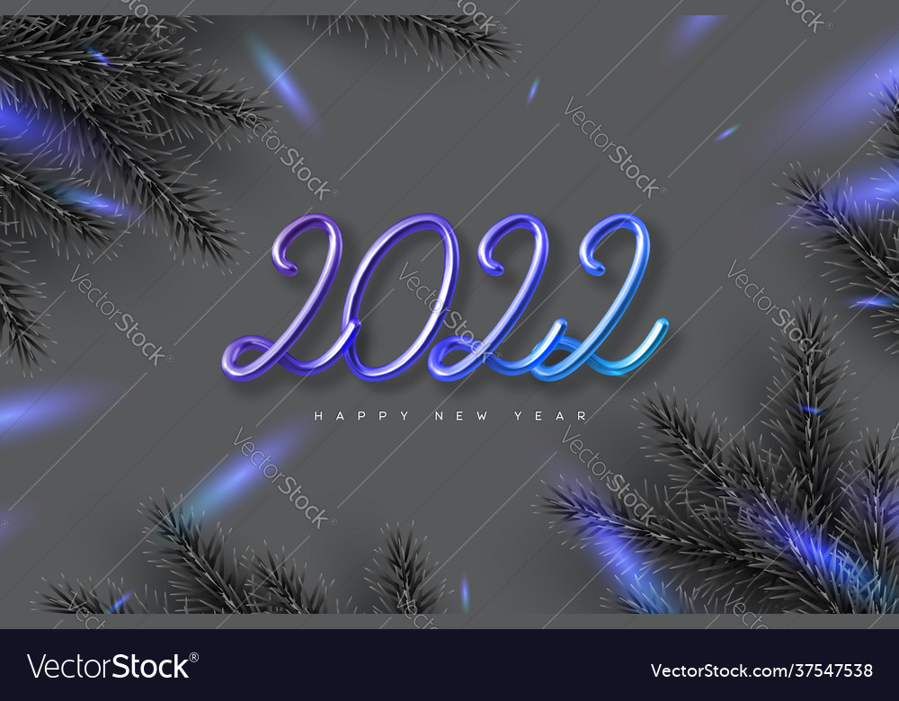 2022 happy new year banner