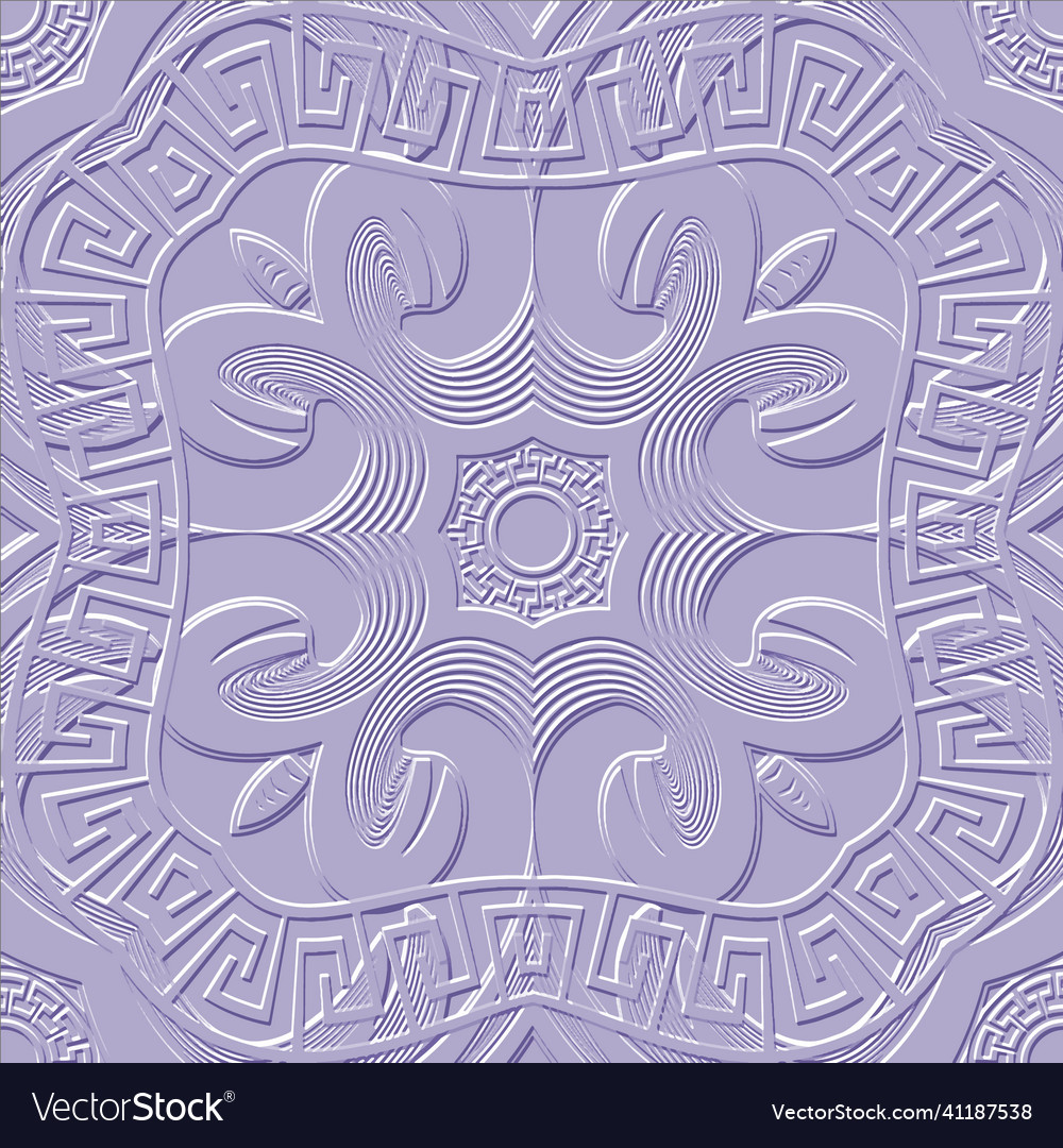 Emboss textured 3d seamless pattern embossed Vector Image Emboss textured 3d seamless pattern embossed