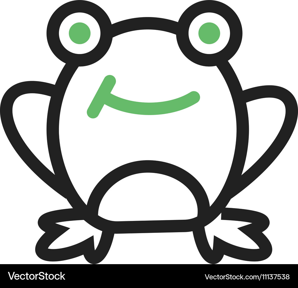 Frog Royalty Free Vector Image - VectorStock