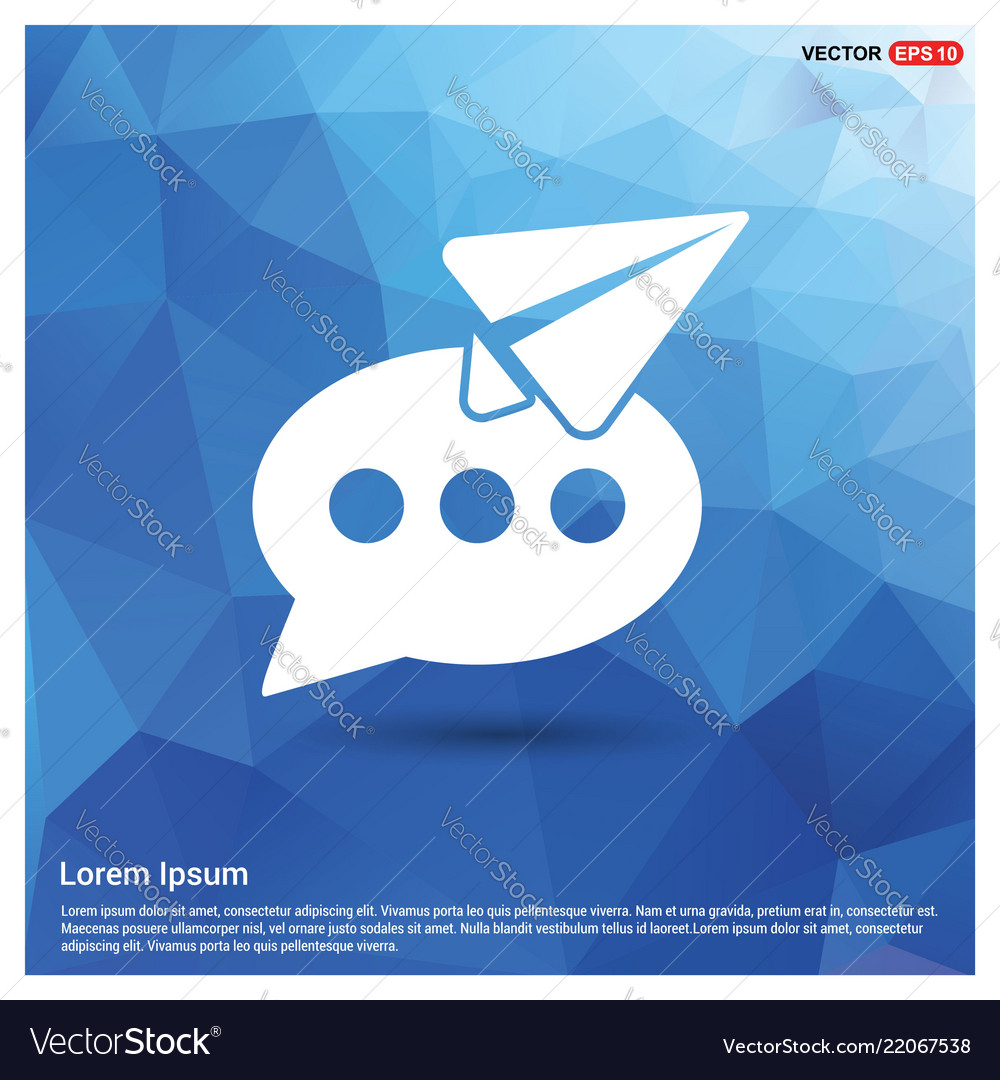 Send message icon