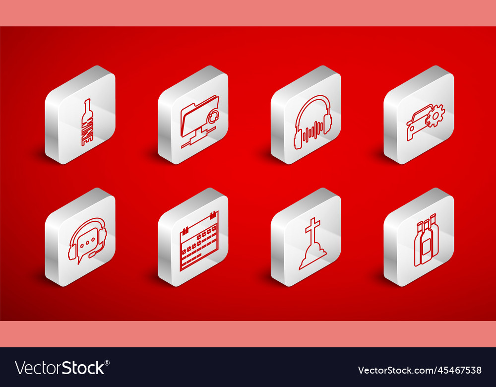 Set line bottles of wine ftp sync refresh vector image Set line bottles of wine ftp sync refresh