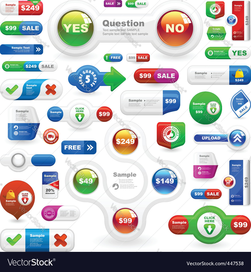 Web design elements