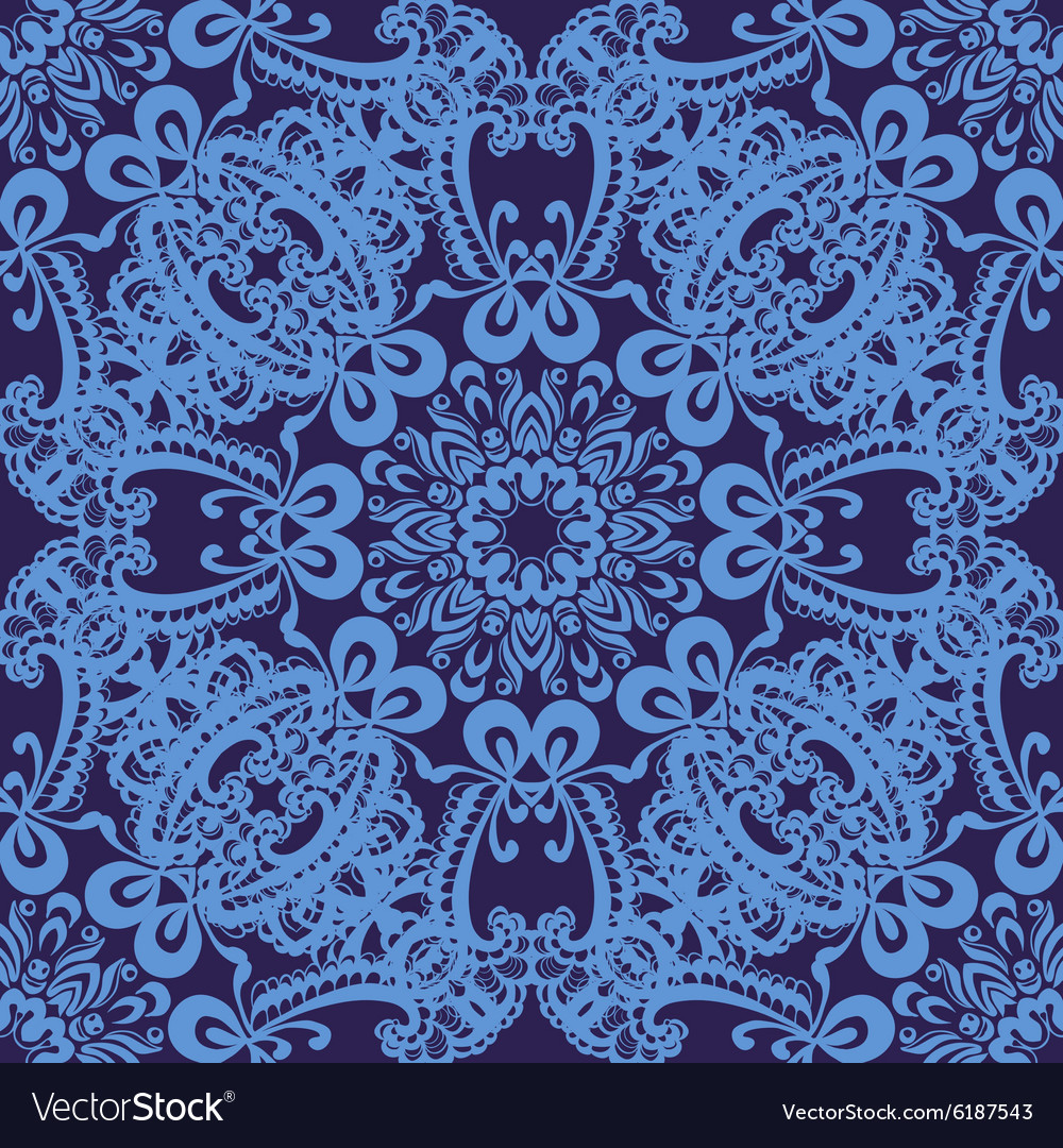 Abstract circular seamless pattern