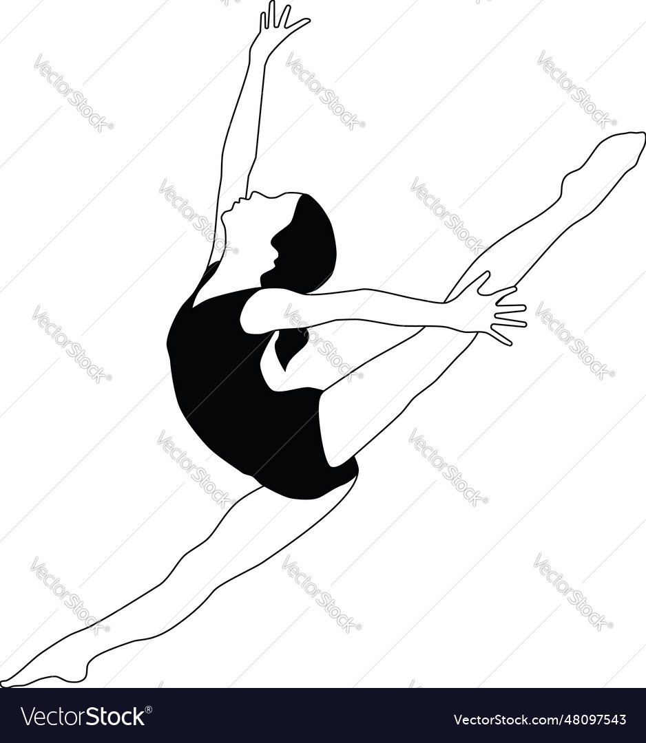 Ballet dancer Royalty Free Vector Image - VectorStock