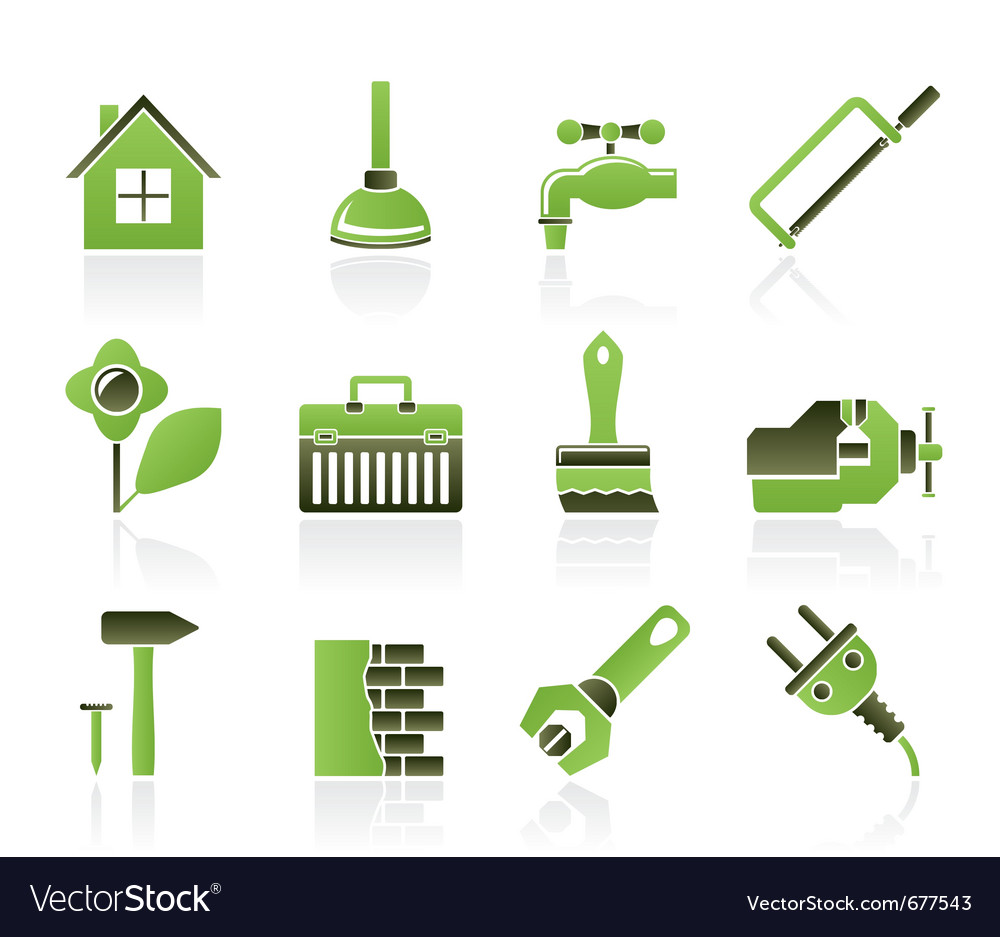 Construction and diy icons