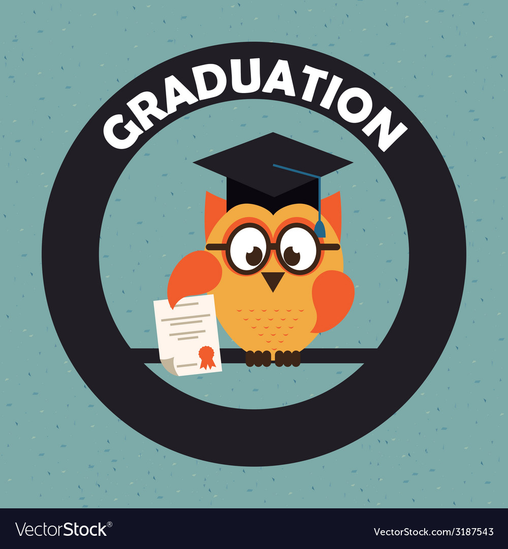 Download Graduation design Royalty Free Vector Image - VectorStock