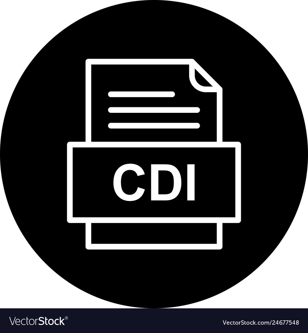 Cdi file document icon