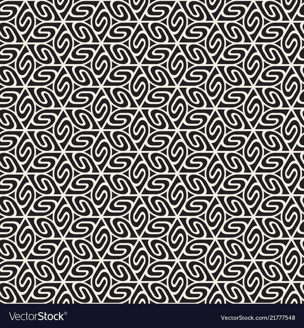 Modern Mosaic Line Pattern
