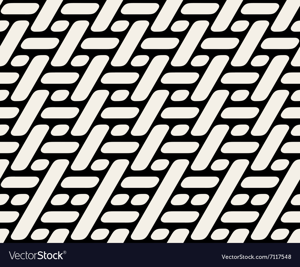 Seamless geometric rounded pattern