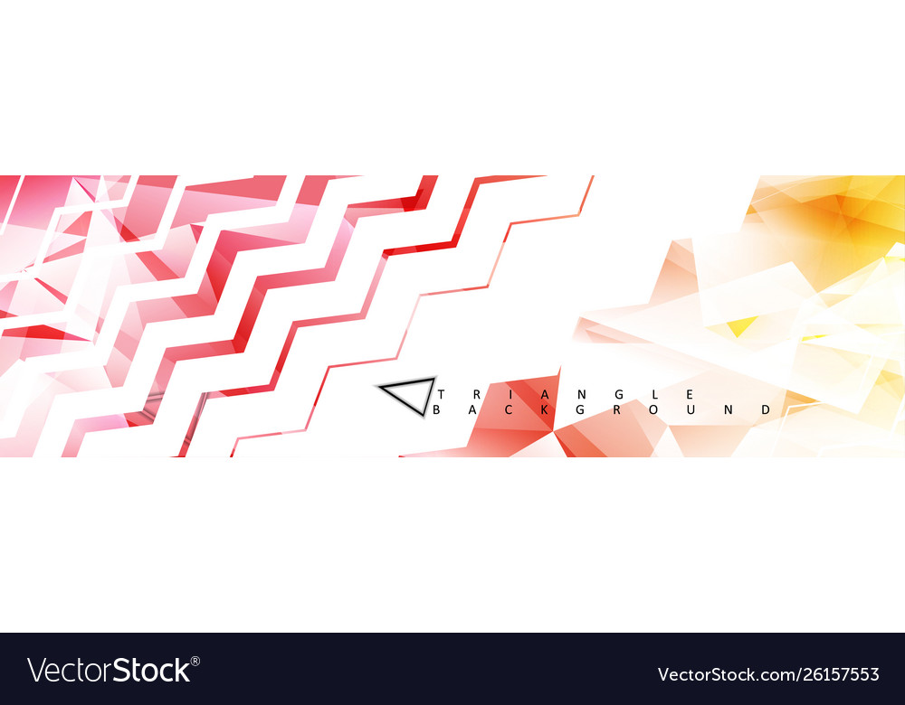 Abstract triangle background with colorful Vector Image Abstract triangle background with colorful
