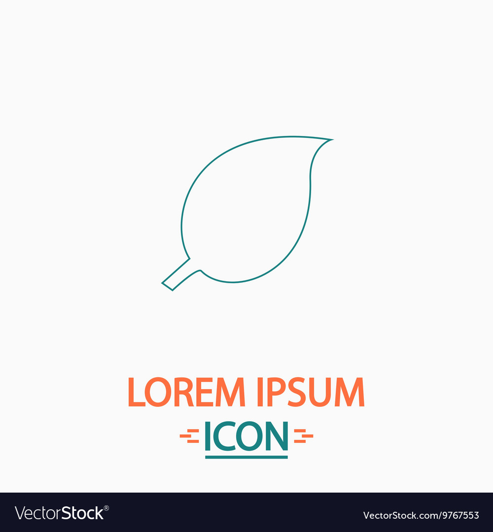 Leaf computer symbol