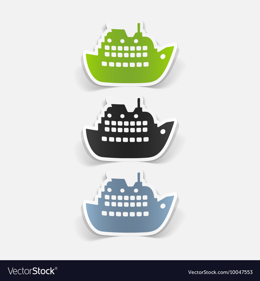 Realistic design element liner