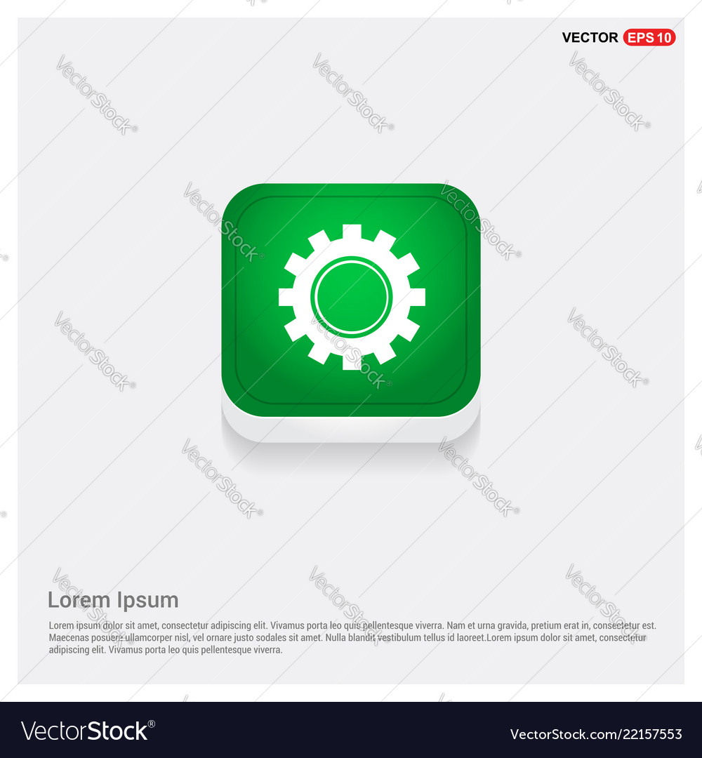 Setting icon Vector Image Setting icon